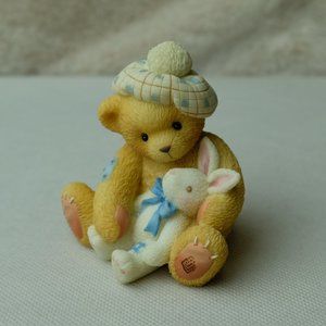 Cherished Teddies Vintage 1998 Junior Everyone is a Bear's Best Friend Figurine